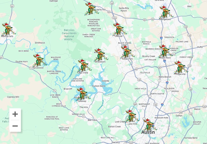 Christmas Light Installation Austin