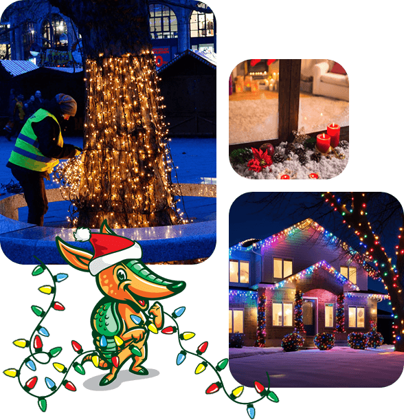 Christmas Light Installation Austin