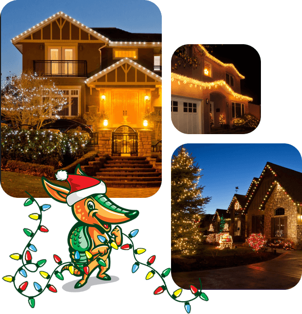 Residential Christmas Light Installation Austin