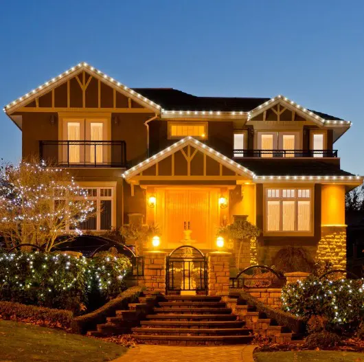 Christmas light installation Leander