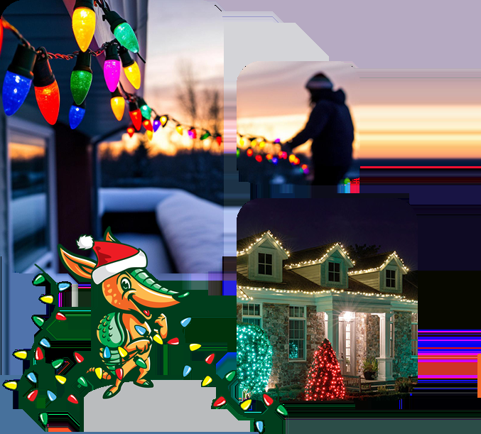 Christmas Light Installation in Cedar Park, TX